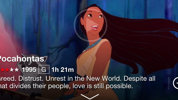 Pocahontas netflix new arrivals