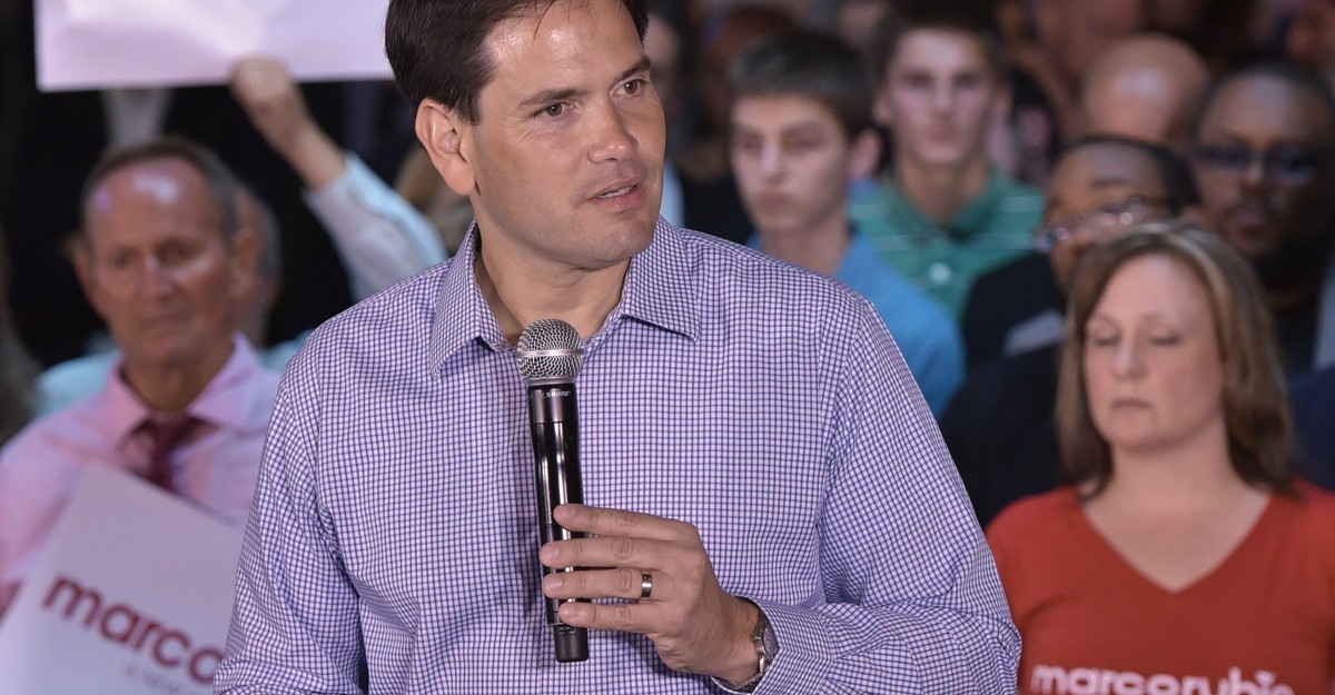 Marco Rubio Makes a Move Out of the Past The Atlantic