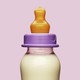 A baby bottle
