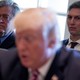 Steve Bannon and Jared Kushner listen as President Trump speaks during a Cabinet meeting on June 12, 2017,