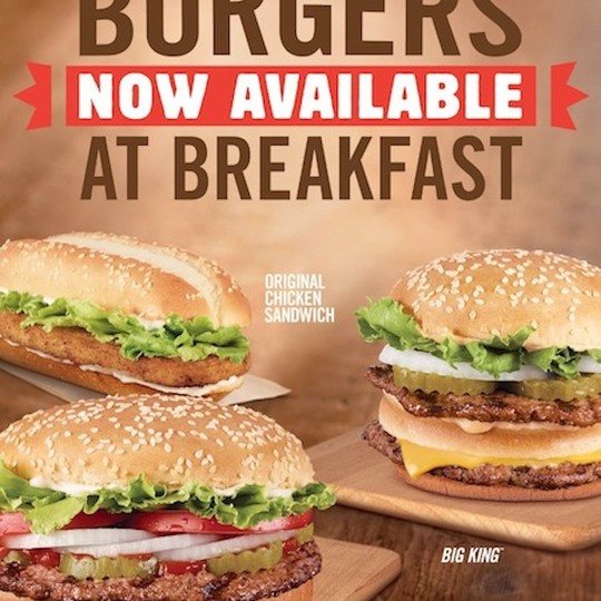 Burger King s Plan to Win the Breakfast Wars Is to Skip Right to