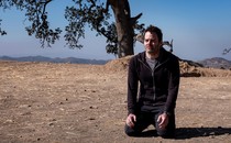 Bill Hader of HBO's "Barry" kneels in the desert during Sunday night's Season 3 finale.
