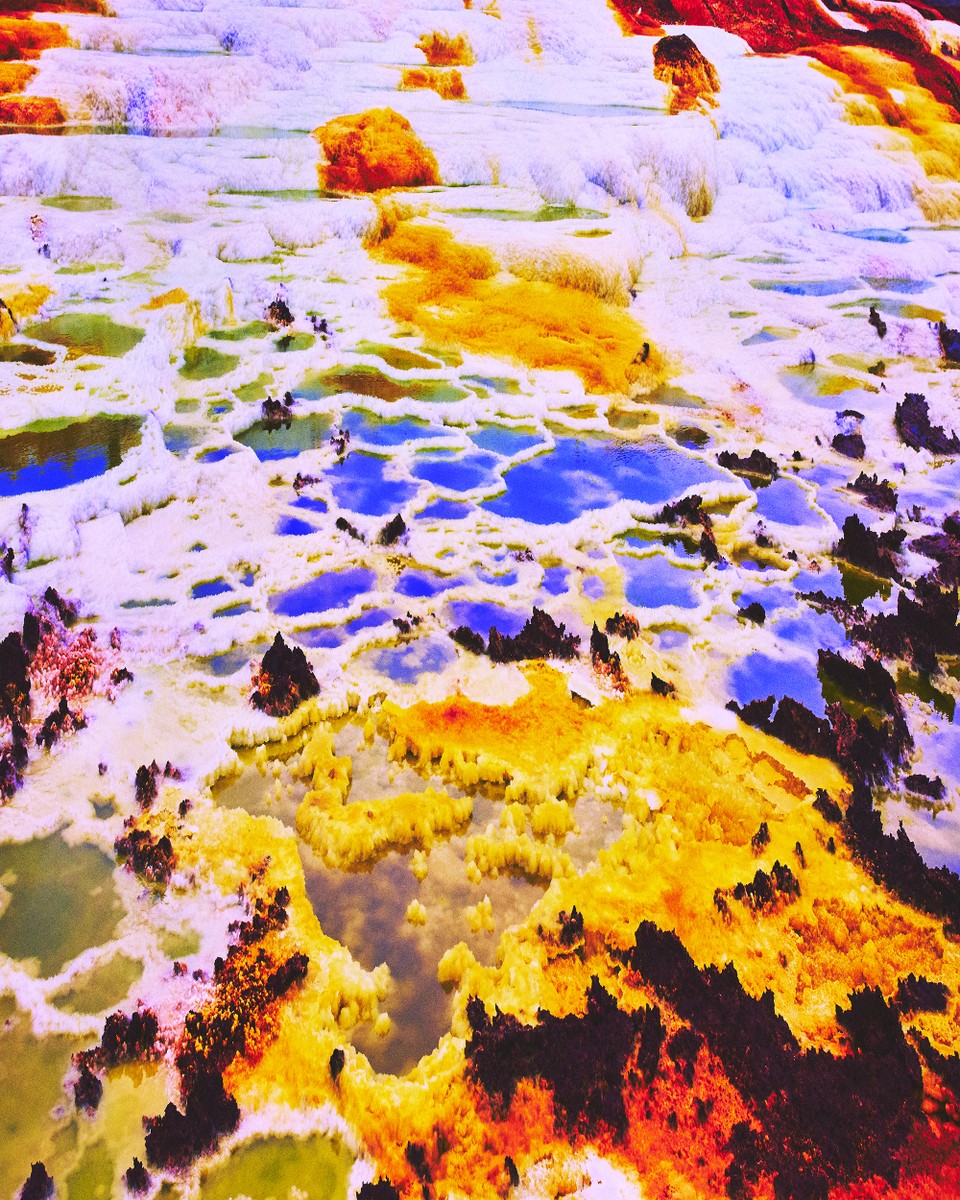 Dallol sulfur springs, Danakil Depression, Ethiopia