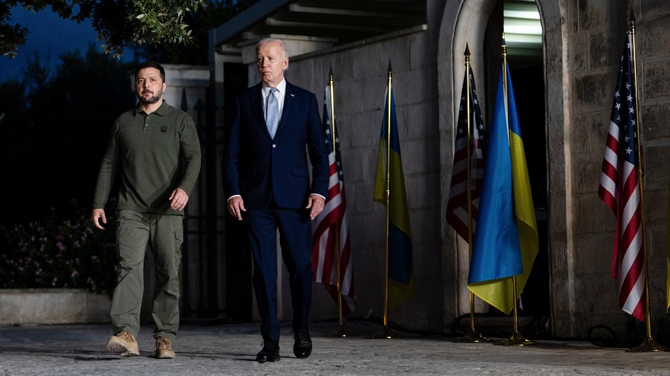 Biden and Zelensky