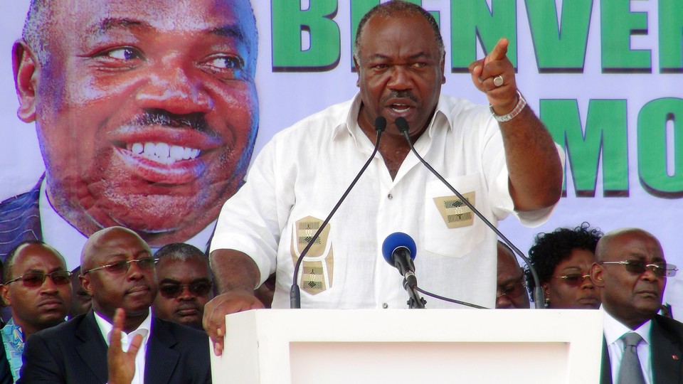 Gabon President-elect President Ali Bongo