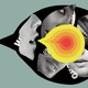 Five faces in a speech bubble with one person starting a new bubble