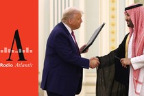 Image of Trump and MBS shaking hands