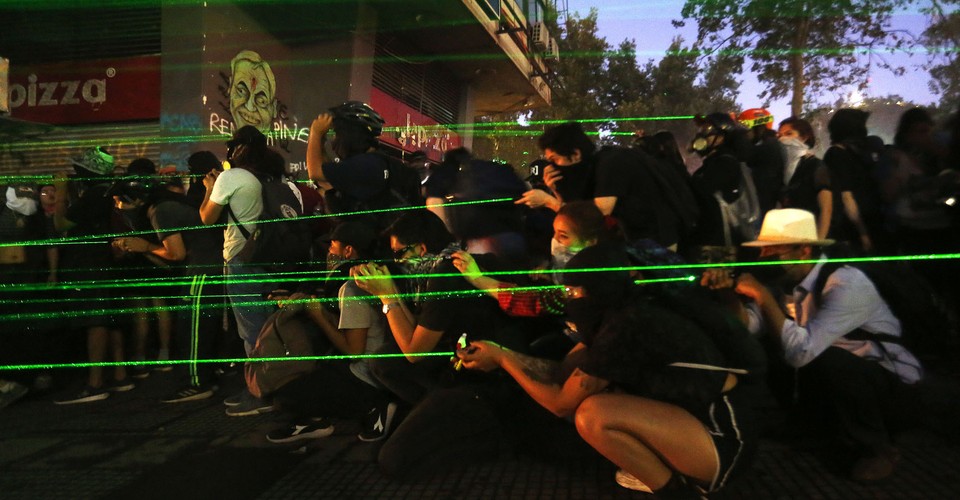 Photos: The Lasers of Discontent The Atlantic