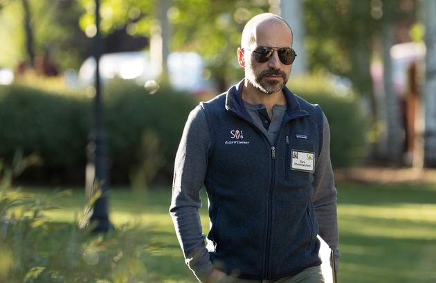 Dara Khosrowshahi, the CEO of Expedia, attends a conference in Sun Valley, Idaho, in 2016.
