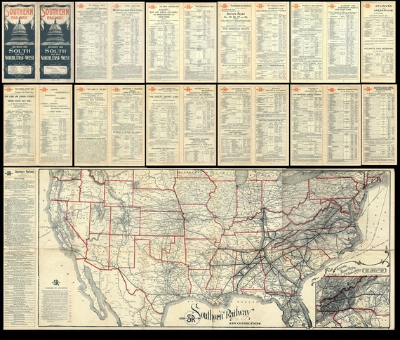 The Lost Excitement, Pathos, and Beauty of the Railroad Timetable - The ...