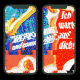 An animation of old propaganda posters inside new-age cellphones.