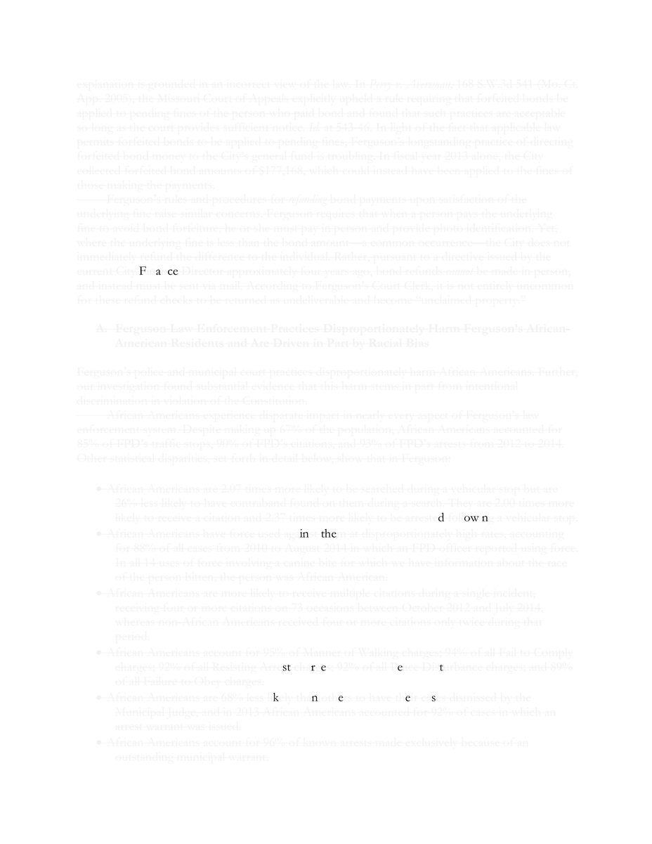 redacted Ferguson Report