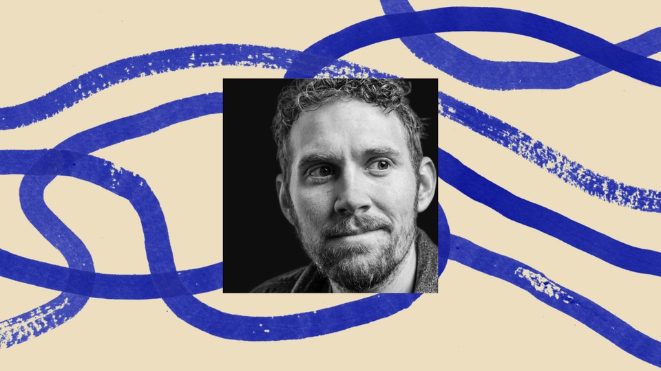 An image of Charlie Warzel surrounded by a border