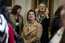 Marjorie Dannenfelser, the president of the Susan B. Anthony List, at a reception in Washington in 2018