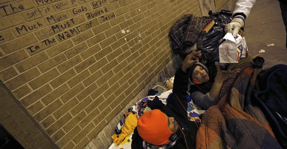 Criminalizing the Hands That Feed the Homeless - The Atlantic