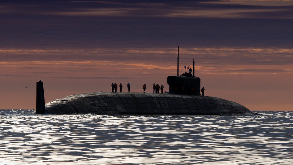 A Russian submarine