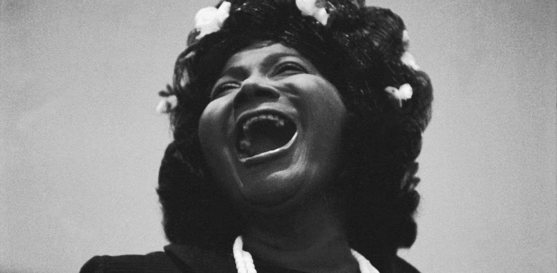 The gospel singer Mahalia Jackson sang during the memorial service for Martin Luther King Jr. in 1968.