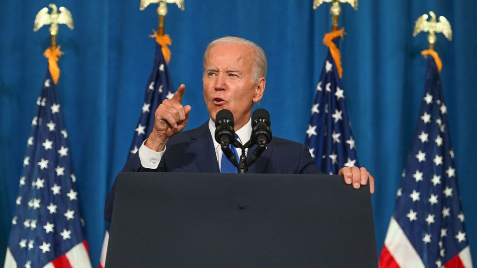 Joe Biden delivers remarks on democracy in Washington, D.C., November 2, 2022.