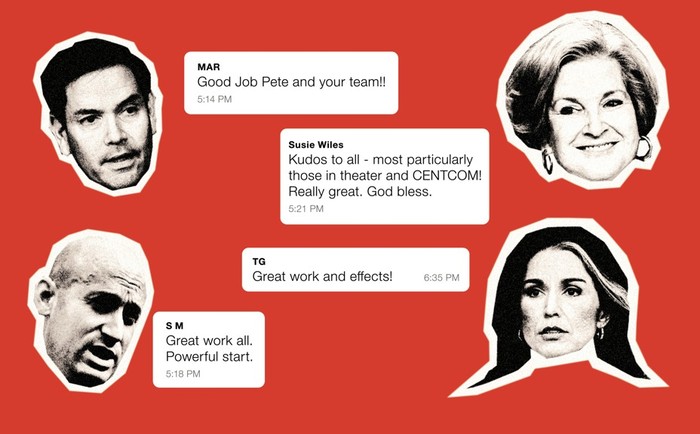 Marco Rubio, Susie Wiles, Tulsi Gabbard, and Stephen Miller respond to Signal chat