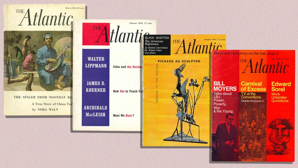 4 images of past Atlantic covers