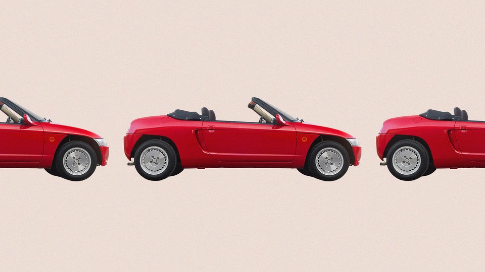 A tiny Japanese covertible