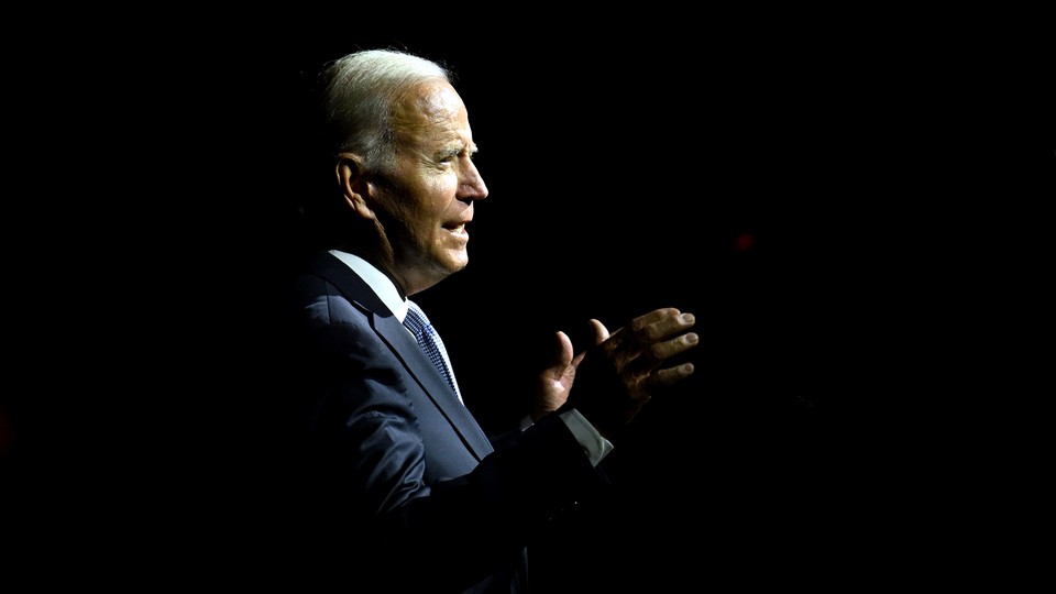 President Joe Biden speaking