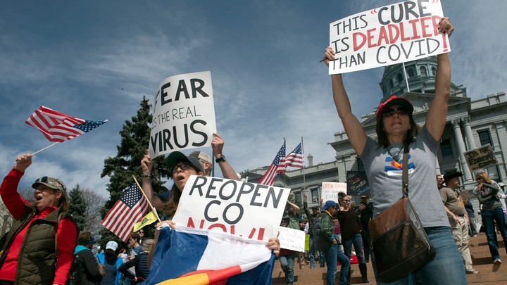 Protesters calling for Colorado to reopen