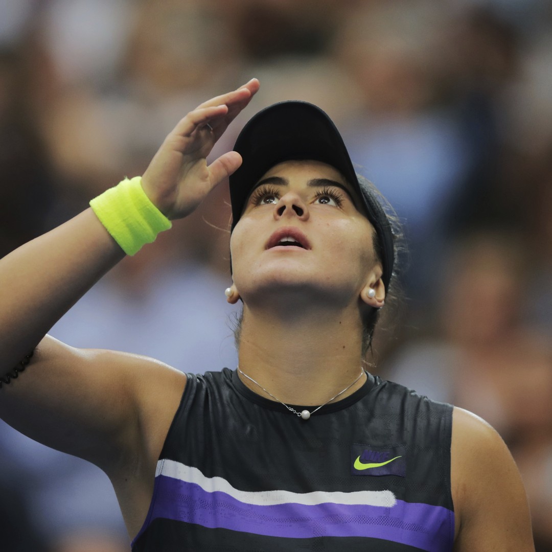 Andreescu happy to earn first main draw win at Wimbledon