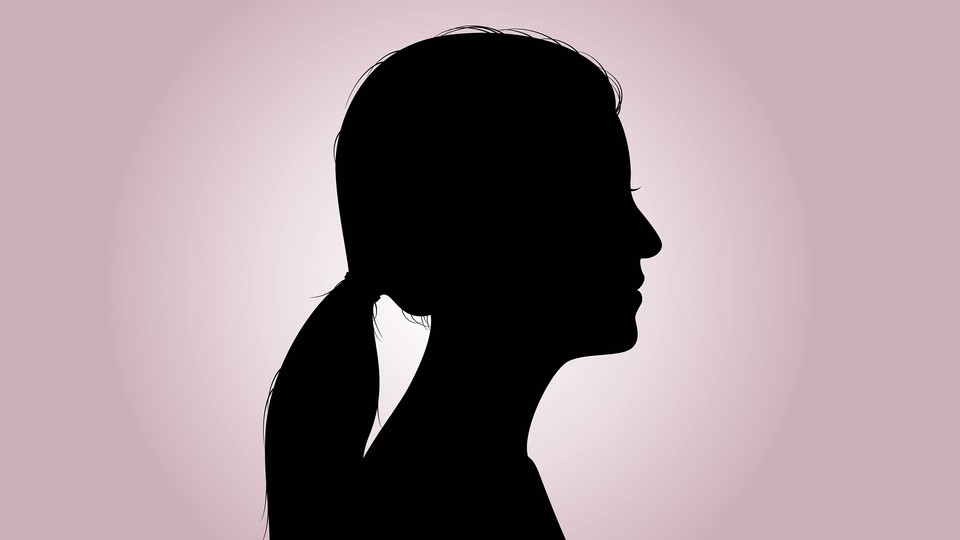 An illustration of a girl's silhouette