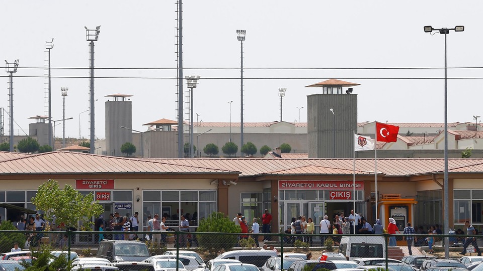 The Silivri prison complex near Istanbul, Turkey