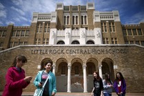 A photo of Little Rock Central High School