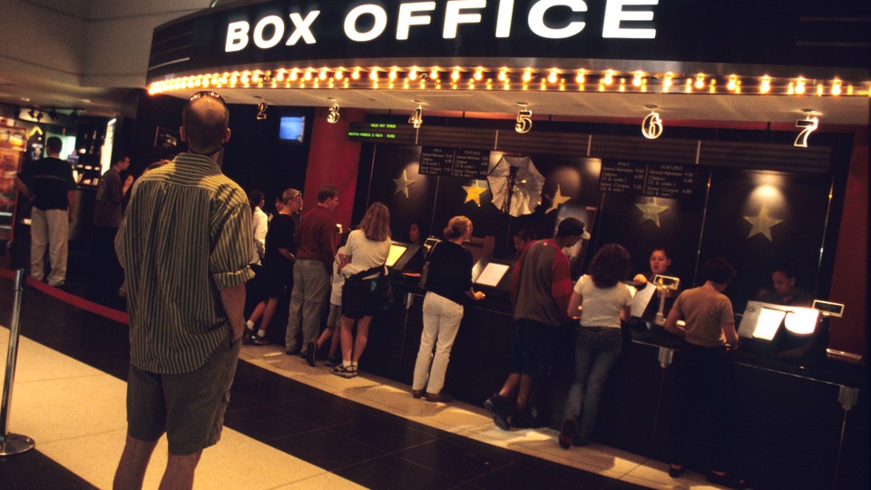 A movie-theater box office