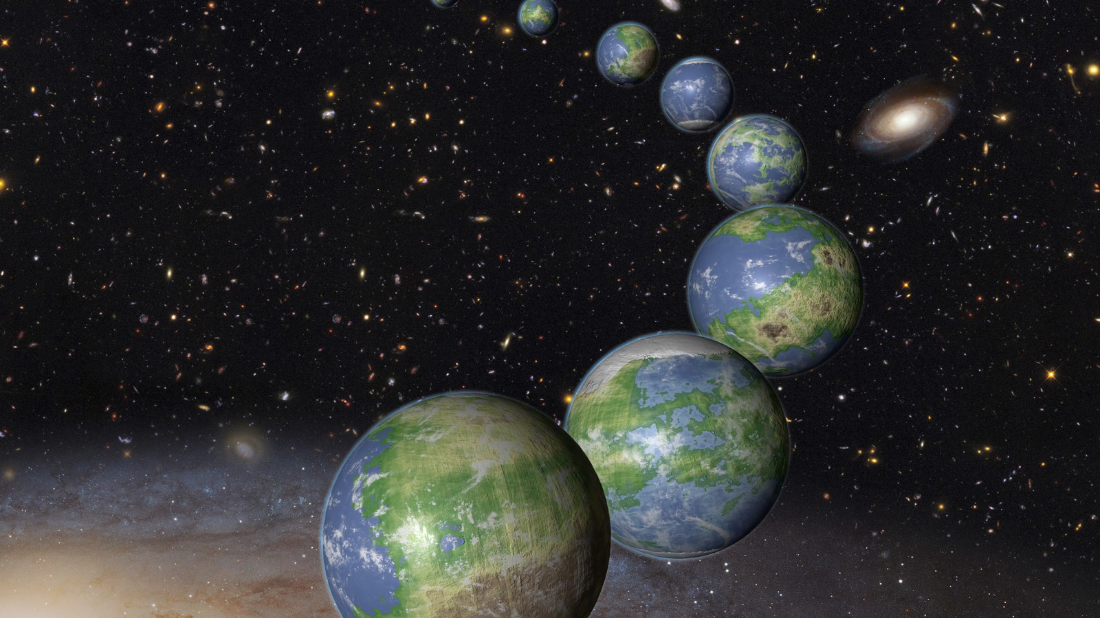 all of the planets earth