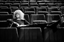 A portrait of the composer Carla Bley