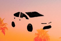 a car in California