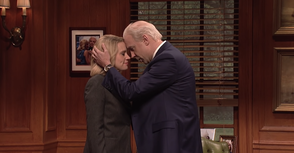 Snl Jason Sudeikis Is Back As A Handsy Joe Biden The Atlantic