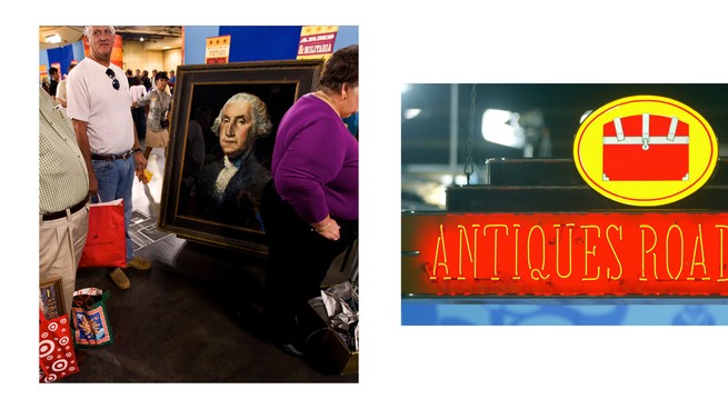 Stills from 'Antiques Roadshow'