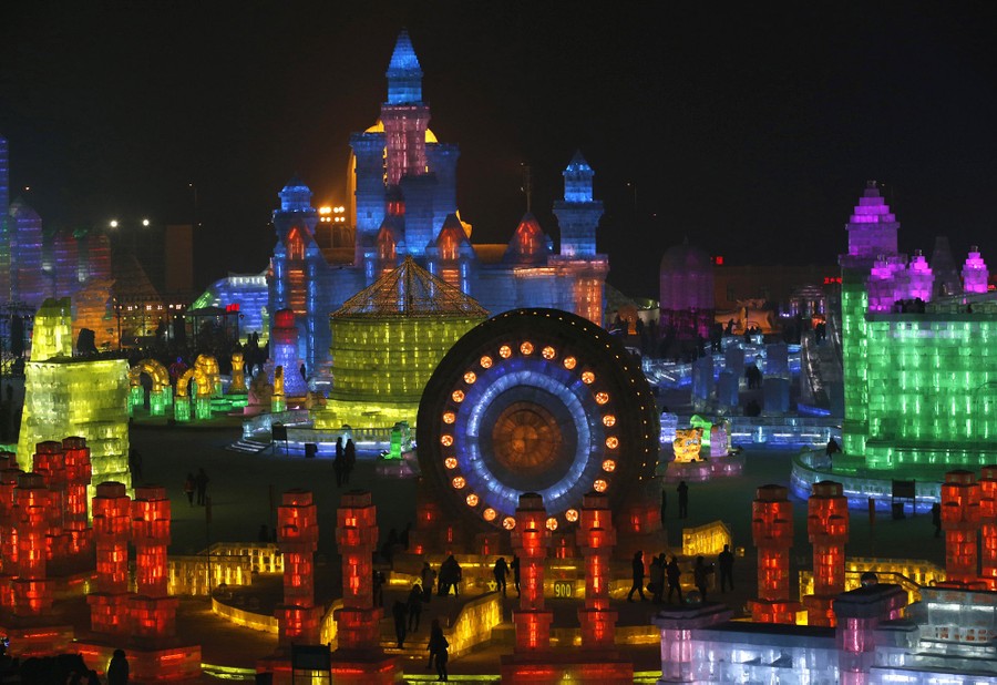 The 2015 Harbin Ice And Snow Festival The Atlantic