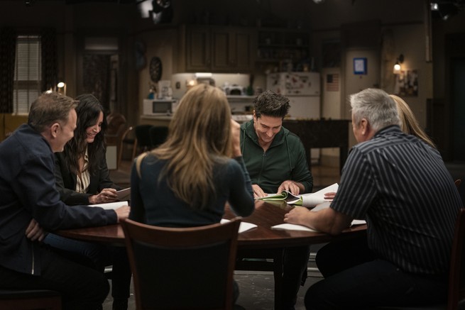 The 'Friends' cast does a script read