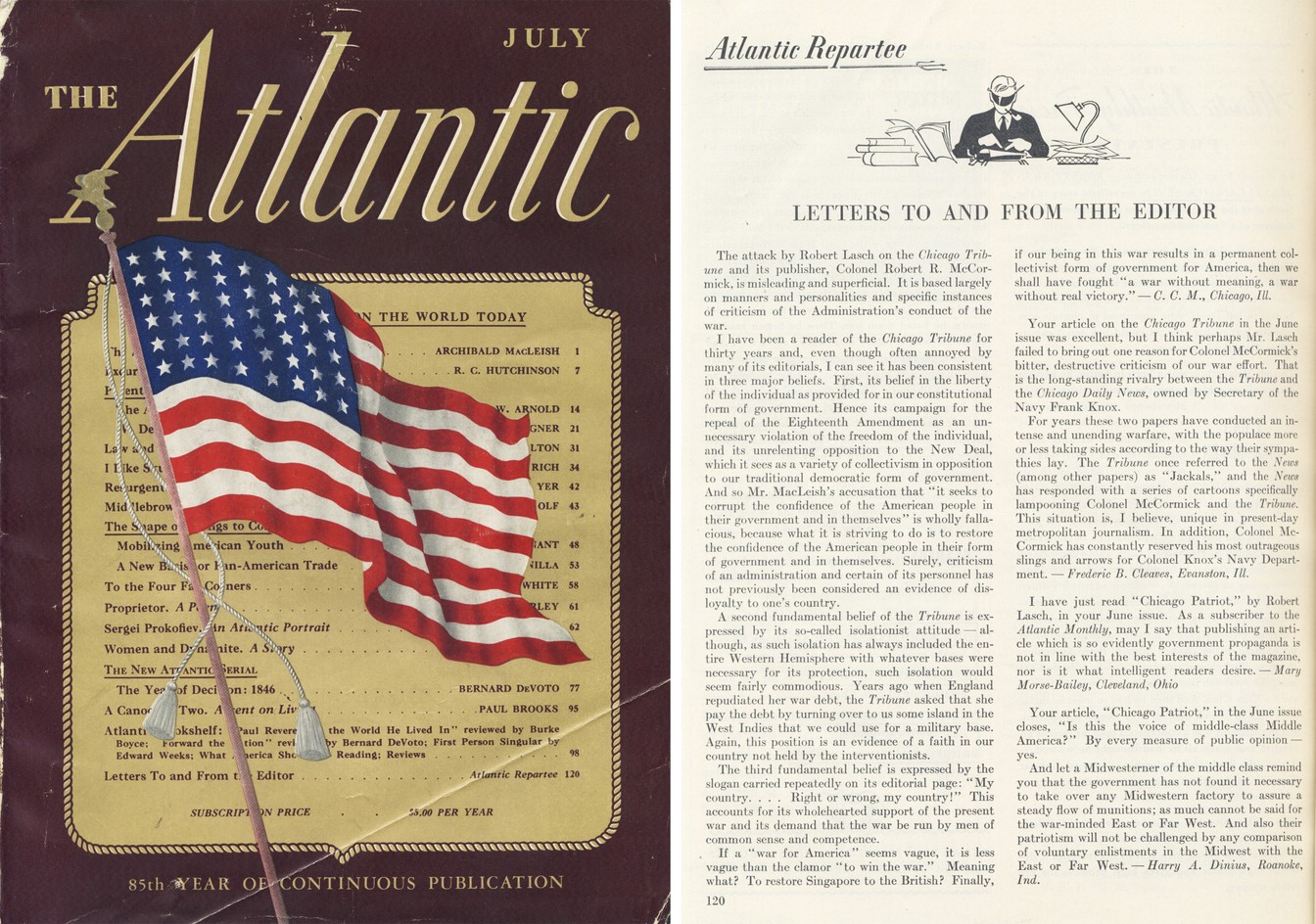 A History of The Atlantic’s Reader Correspondence The Atlantic