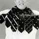 Man with many ties