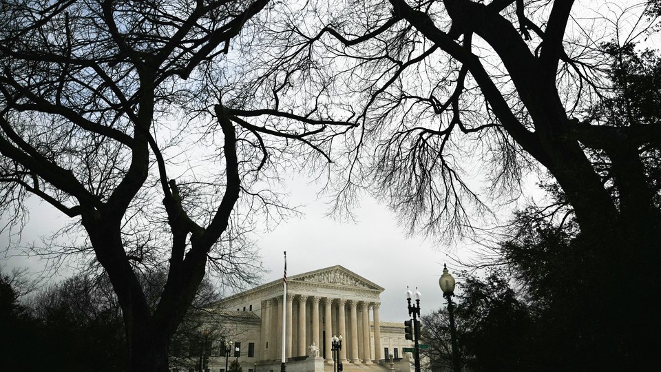 photograph of the Supreme Court from a distance