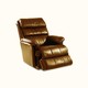 cutout image of a leather recliner chair