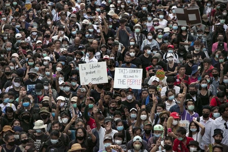 Photos: Prodemocracy Protests in Thailand - The Atlantic