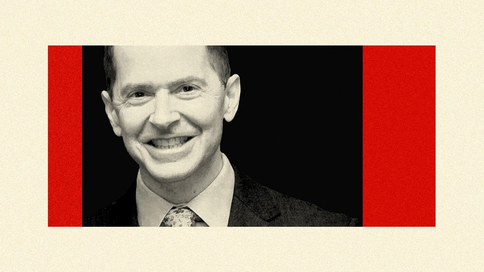 Photo of Max Stier with red borders