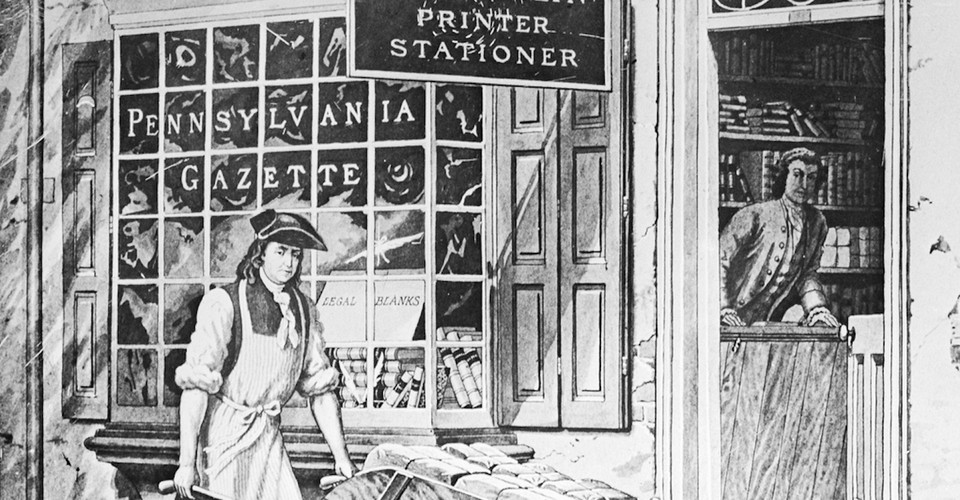 Benjamin Franklin S Letters To A Fellow Bookseller The Atlantic