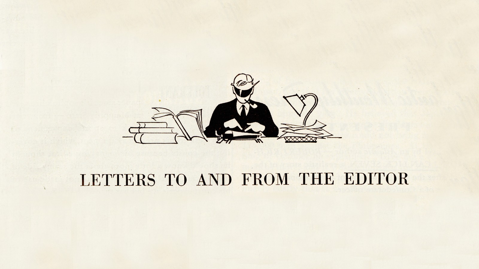 A History of The Atlantic's Reader Correspondence - The Atlantic