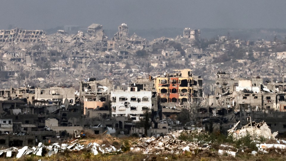 A photo of the Gaza Strip