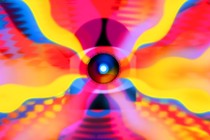Illustration of futuristic laser