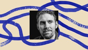 An image of Charlie Warzel surrounded by a border